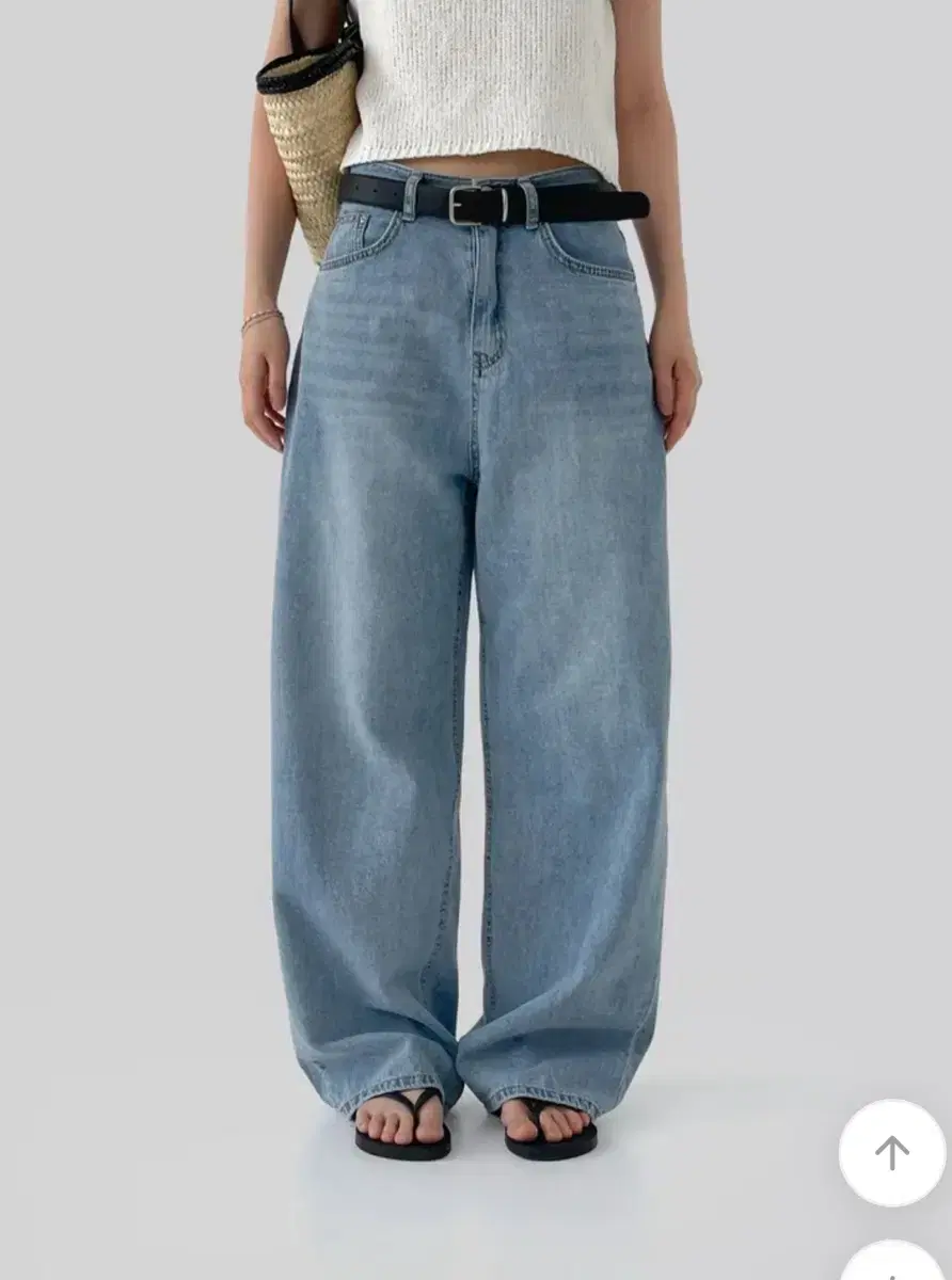 (New) Autumn Summer Light Denim Blackup Reetkeem Laroom