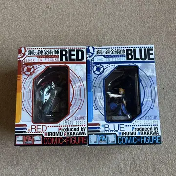 강철의 연금술사 북 인 피규어 RED BLUE 세트