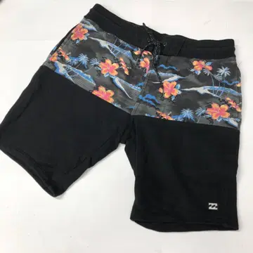 Billabong 맨투맨 하프 팬츠 꽃무늬 L 사이즈 BB011-Z23