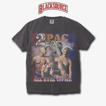 2PAC BOOTLEG RAP TEE 아티스트 티셔츠