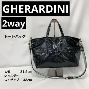 게라르디니 GHERARDINI 블랙 숄더백 2way 블랙