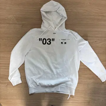 Off-White 후드 부착 후드티 2018