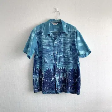 [빈티지] Seahorse Crown SPORTS WEAR 올 패턴 셔츠