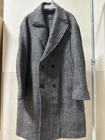 UNITED ARROWS 헤링본 체스터 코트
