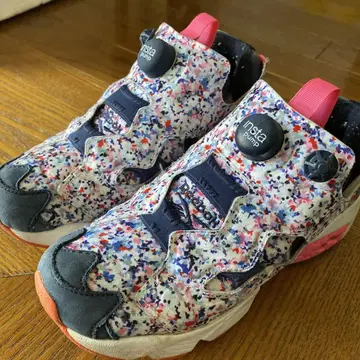 Reebok 인스타 펌프 스니커즈 밀크 페도 콜라보 UK3 USA4