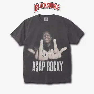ASAP ROCKY BOOTLEG RAP TEE 아티스트 티셔츠