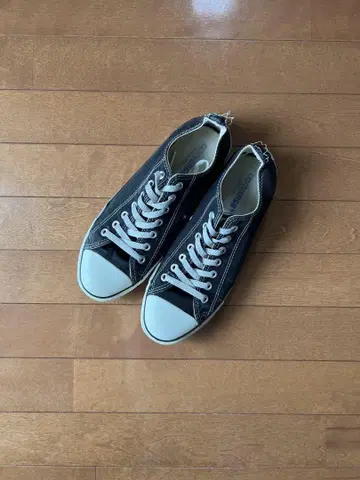 90s CONVERSE all star low US9 USA제 BLACK
