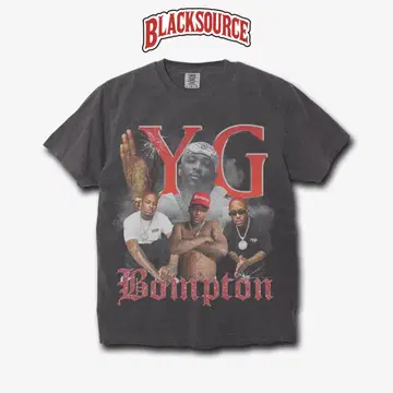 YG BOOTLEG RAP TEE 아티스트 티셔츠