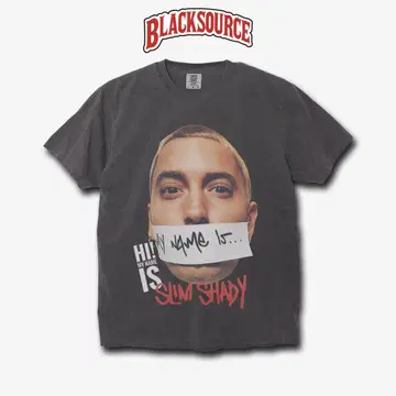 EMINEM BOOTLEG RAP TEE 아티스트 티셔츠