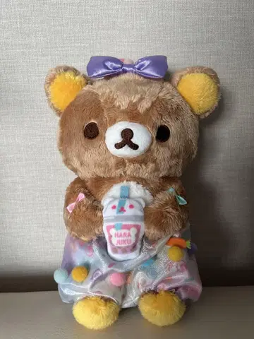 리락쿠마 하라주쿠점 한정판 봉제 인형