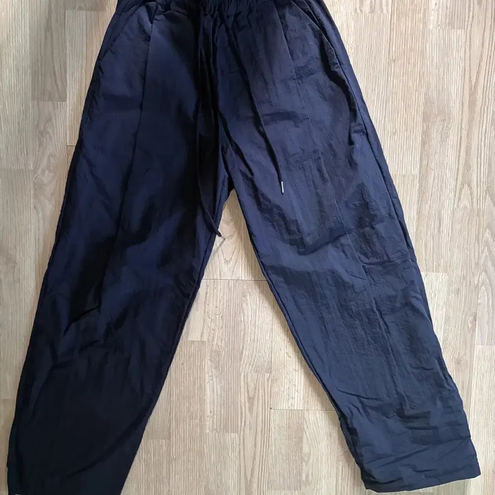 ◇SLOW RECORD HOUSE◇ Nylon one-tuck pants navy MUSINSA | SLOW RECORD HOUSE Nylon one-tuck pants_Teal