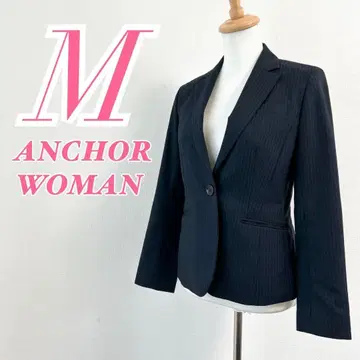 ANCHOR WOMAN 블랙 테일러드 자켓 M