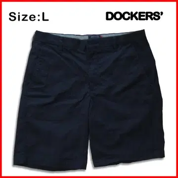DOCKERS' 코튼 숏팬츠 블랙 32 (US M~L)