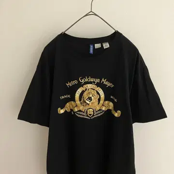 영화 상품 티셔츠 레오자 라이온 메트로 골드윈 메이어 MGM