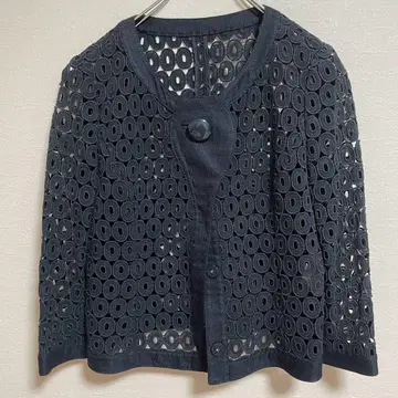 피에르 가르뎅 가디건 겉옷 네이비 40