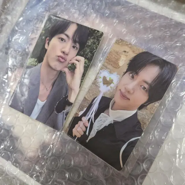 방탄 진 에코 위버스 특전 스페셜 미공포 bts jin echo pc