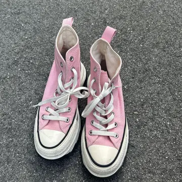 컨버스 통굽 핑크 24cm