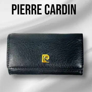 PIERRE CARDIN 피에르 가르뎅 블랙 가죽 키 케이스