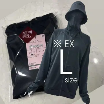 워크맨 선쉐이드 후드티 EX 블랙 L