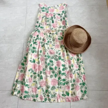 이네스 드 라 프레상주 롱 원피스 꽃무늬 유니클로 UNIQLO 콜라보