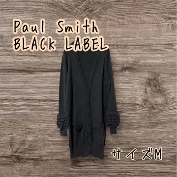 폴스미스 BLACK LABEL 롱 기장 여성용 가디건