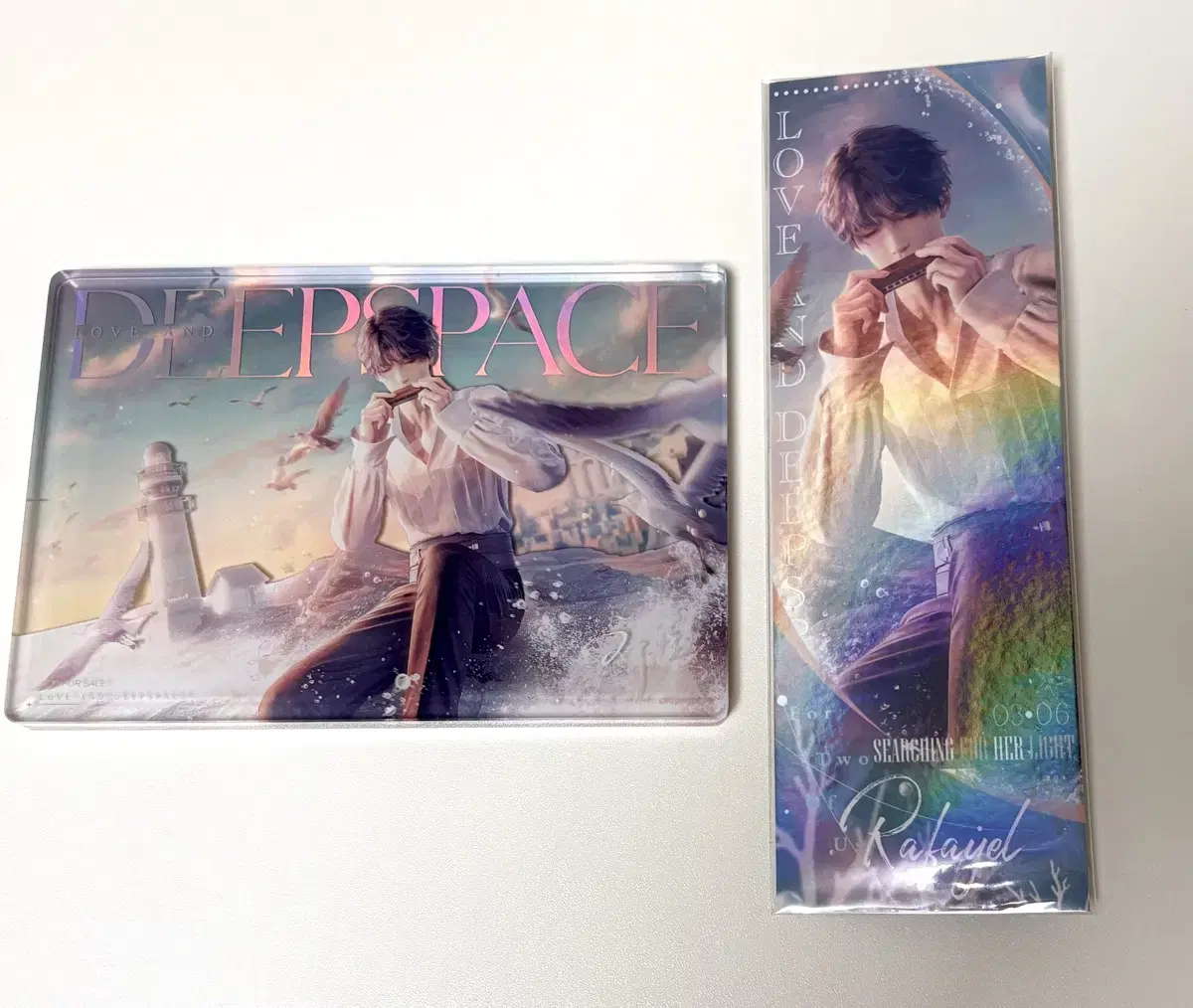 Love and Deepspace Qi Yuz VIP Acrylic Block Chinese Edition