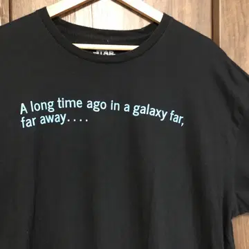 빅 사이즈] 스타 워즈 옛날 이야기 티셔츠 2XL 블랙 풀 타이틀