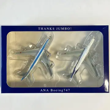 ANA B747 퇴역 기념 피규어 세트