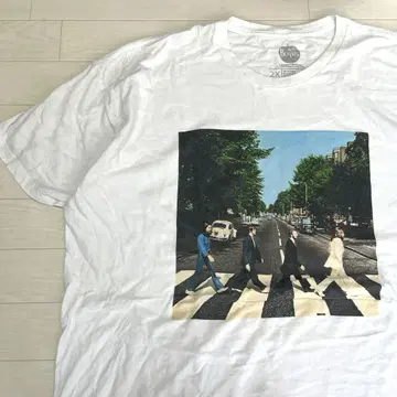 The Beatles 코튼 오버 사이즈 빅 티셔츠 비틀즈