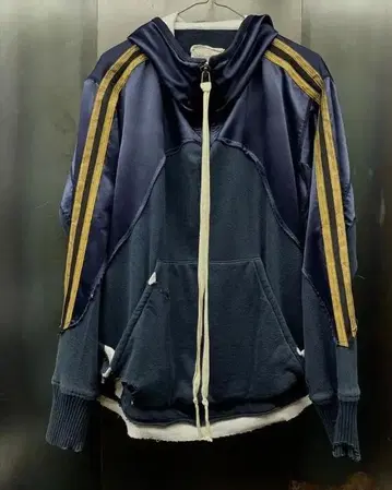 그렉 로렌 새틴 하이테크 네이비 후디