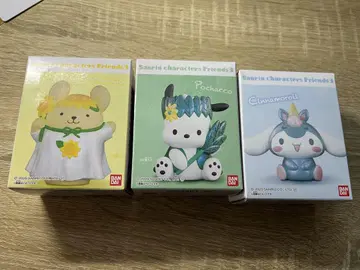 '산리오' 산리오 캐릭터즈 프렌즈 3 포차코, 시나모롤, 폼폼