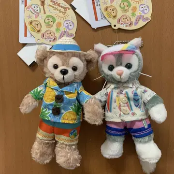 더피 젤라토니 봉제 인형 배지 써니 팬 가격표 포함 택 포함