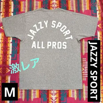 JAZZY SPORT 남성용 티셔츠 M 사이즈 그레이 초레어 레어