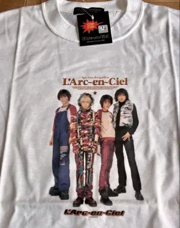 빈티지 L'Arc~en~Ciel 라크 앤 시엘 데드스탁 티셔츠