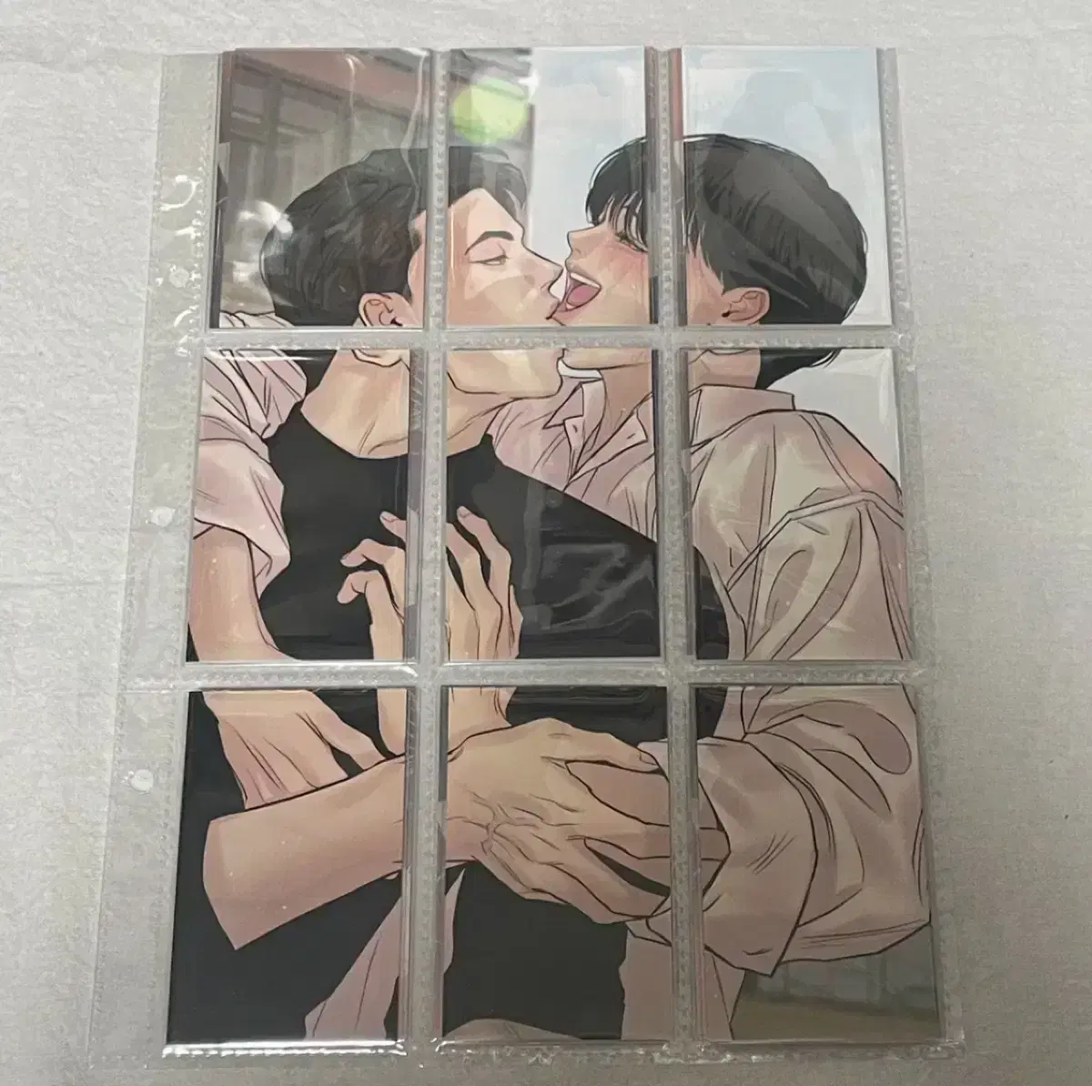 야화첩 모펀 퍼즐포카 1set
