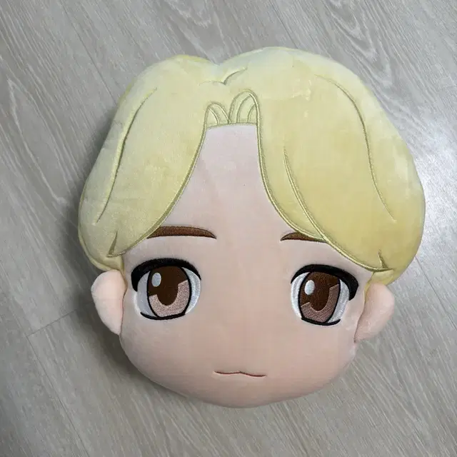 방탄 지민 타이니탄 페이스 쿠션 담요