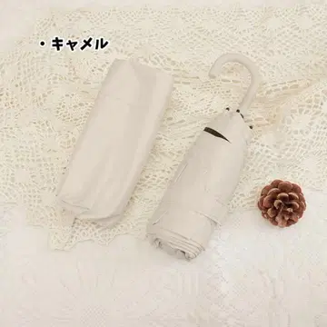 양산 접이식 6개 우산대 블랙 코팅 우천 겸용 경량 차광 차광 우산