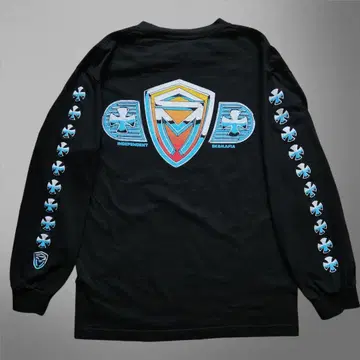 INDEPENDENT x SK8 MAFIA 아이언 크로스 롱 T 블랙 M