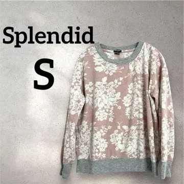 Splendid [S] 플라워 프린트 트레이닝복 핑크 계열