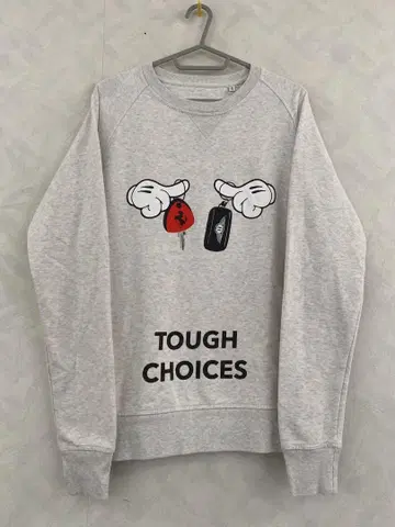 Trendy&Rare 맨투맨 S V가젯 TOUGH CHOICES