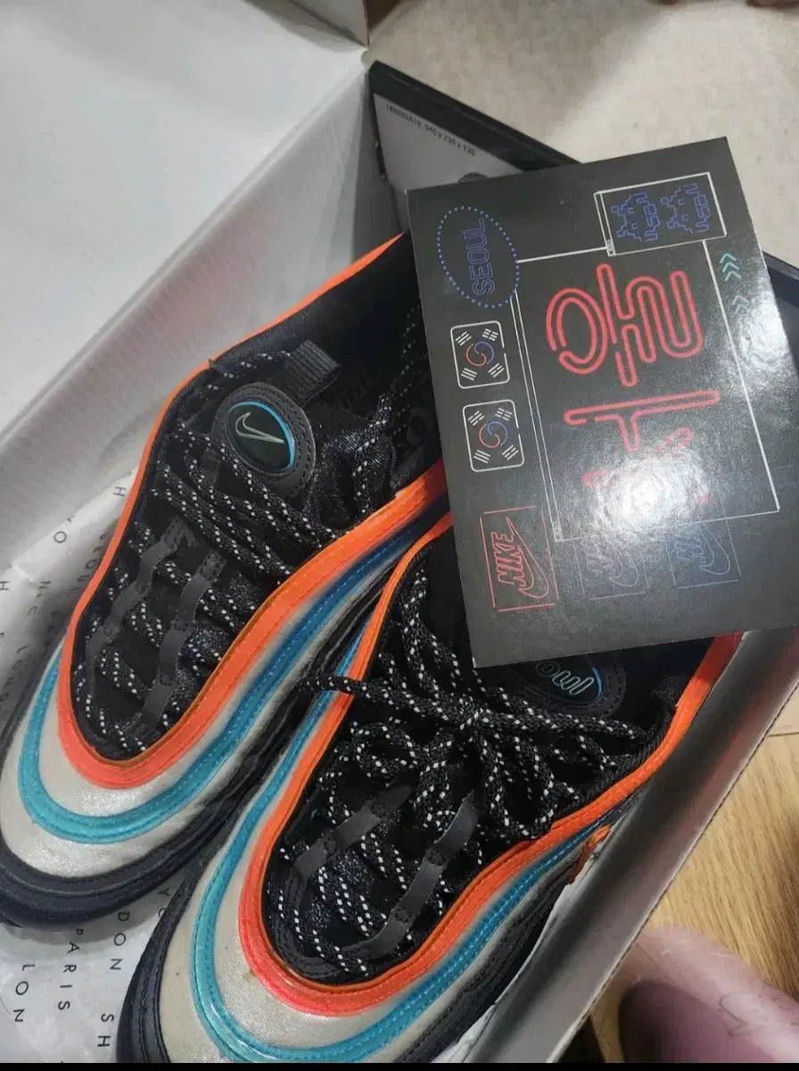 나이키 Air max 97 에어맥스 97 네온 서울(290mm)