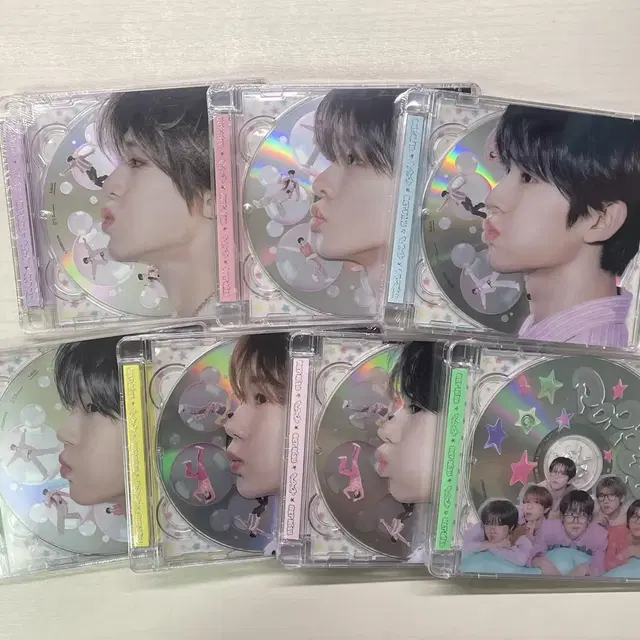 엔시티 위시 팝팝 쥬얼 앨범 미개봉 현물 7장 세트 시온 리쿠 유우시