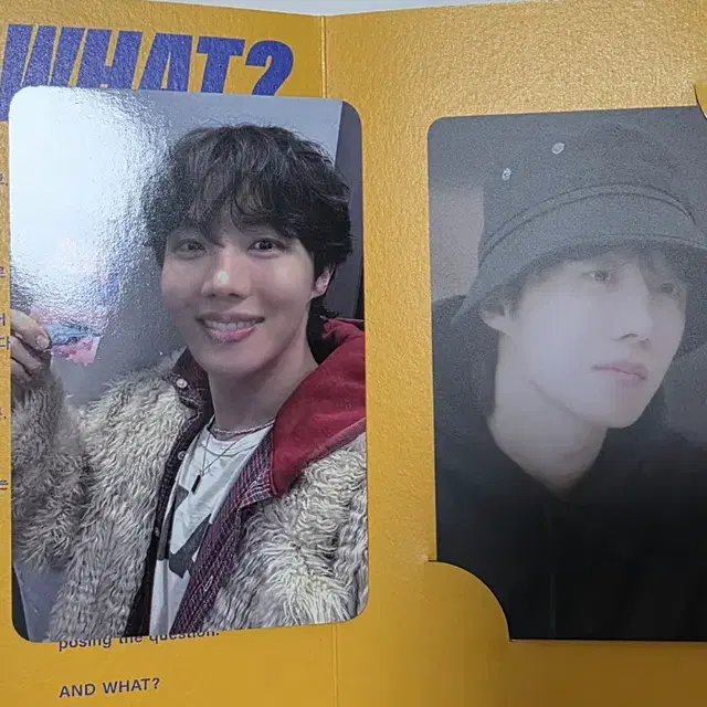 방탄 제이홉 전시회 And What 입장포카 2종