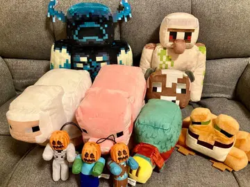 Minecraft 마인크래프트 봉제 인형 세트