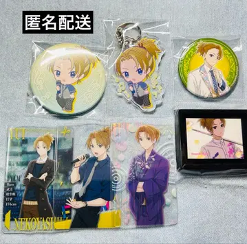 아오페라 고양이 저택 유이 기념일 산리오 캔뱃지 클리어 카드 마그넷 등