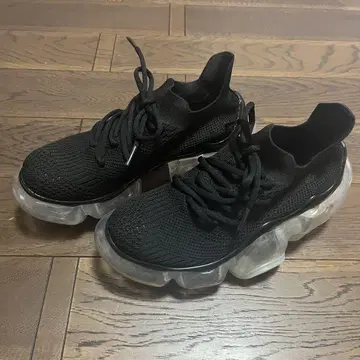 grounds 스니커즈 MOOPIE BLACK / CLEAR / 23