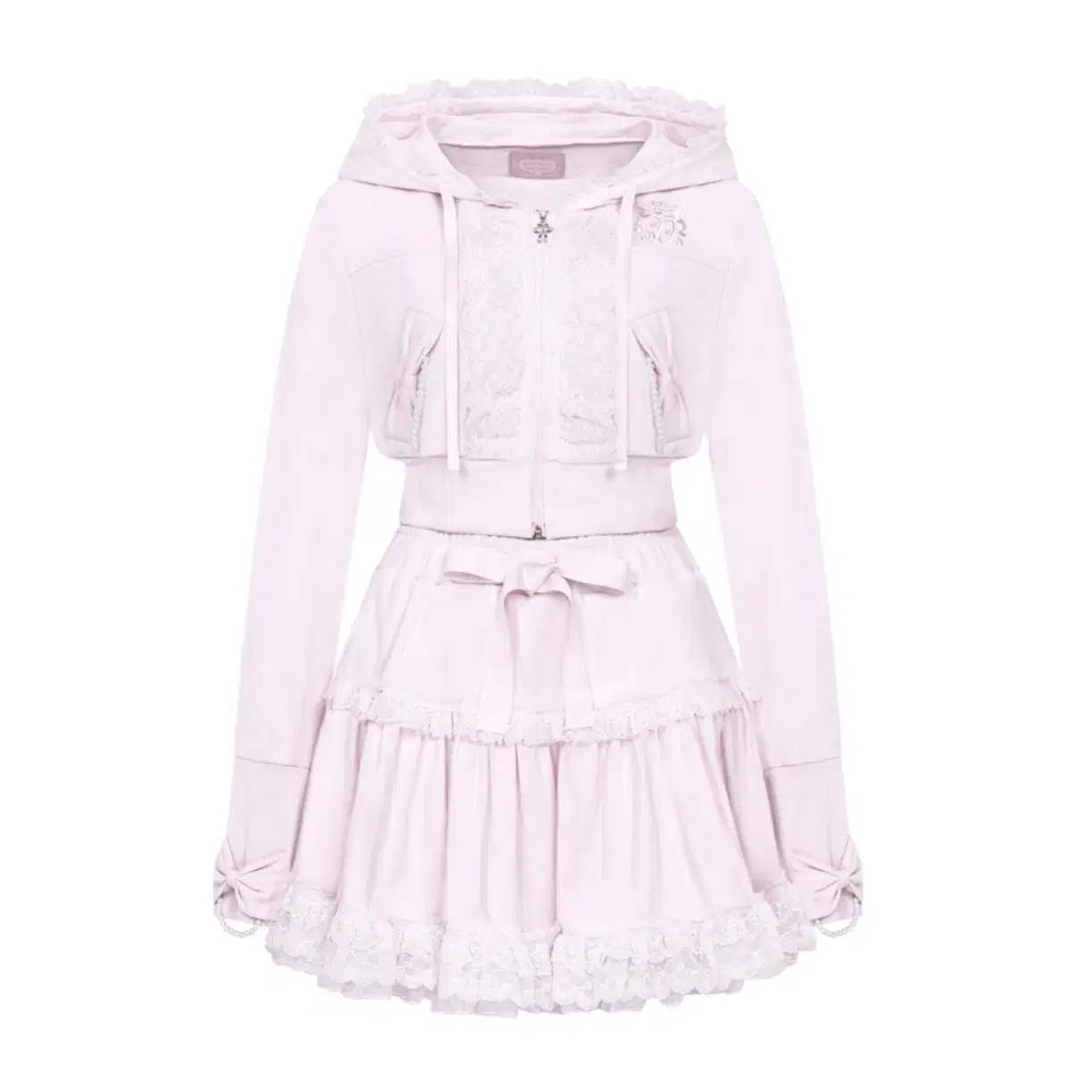 (Full Box) Chouchou Cherry Dolly Hime Training Set Baby Pink