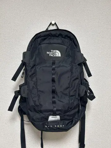 노스페이스 핫 샷 블랙 백팩