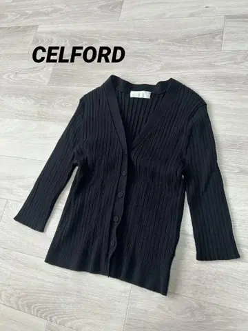 CELFORD 셀포드 V넥 가디건 38