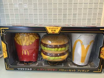맥도날드 에반게리온 밸류 세트 피규어